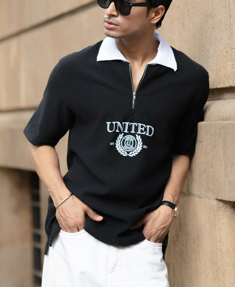 Black Oversized T-Shirt