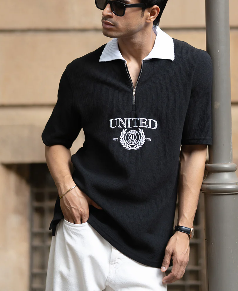 Black Oversized T-Shirt - Image 2