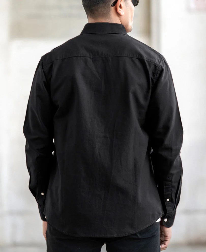 Black Oxford Shirt - Image 4