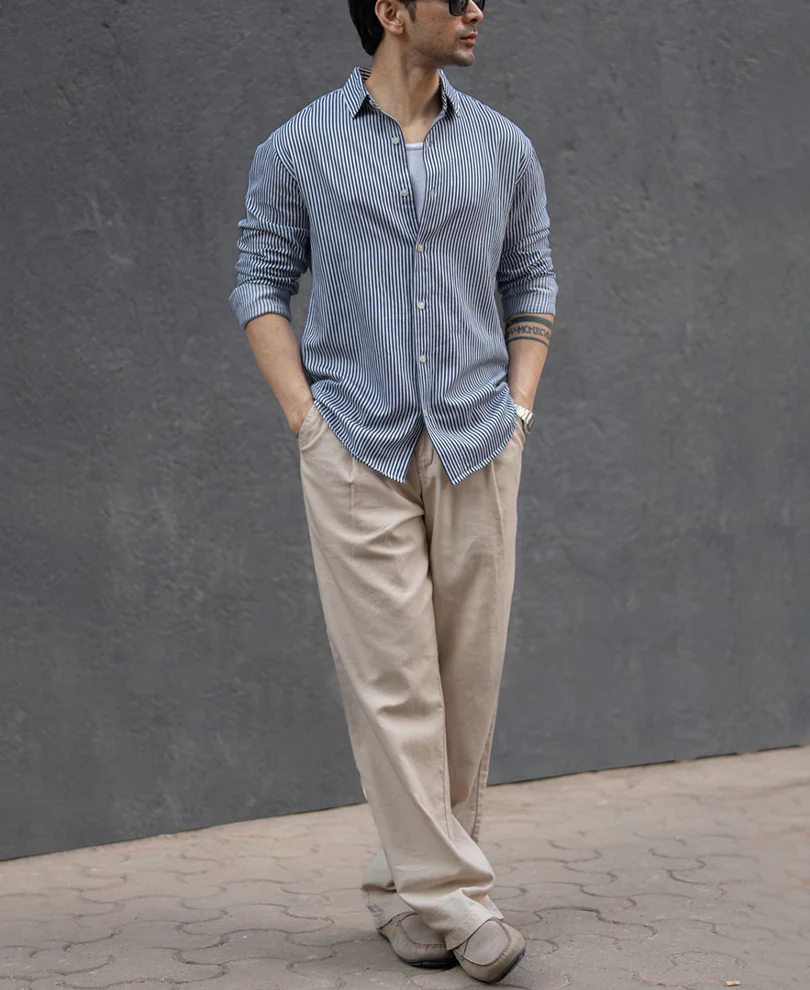 Black & White Striped Shirt - Image 6
