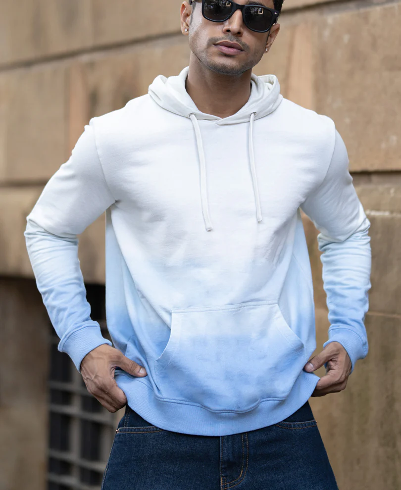 Blue Ombre Hoodie - Image 2