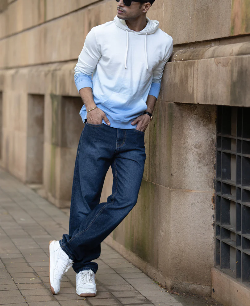 Blue Ombre Hoodie - Image 6