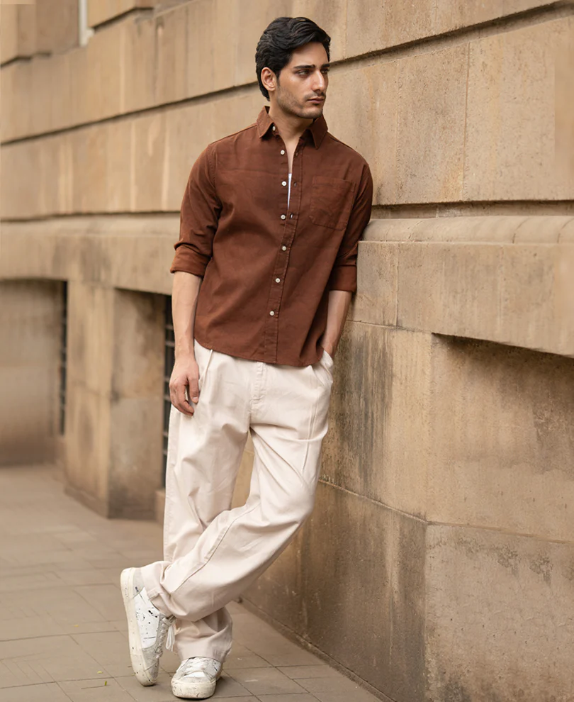 Brown Sprayed Shirt - Image 6