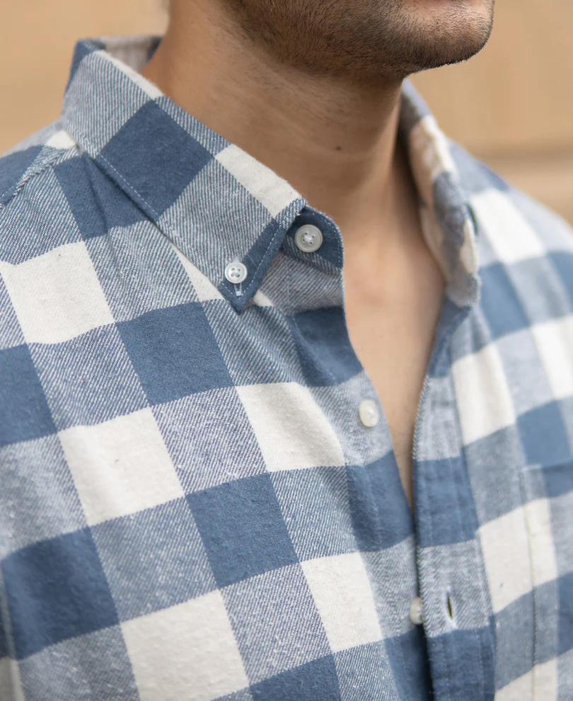 Dark Sky Checks Shirt - Image 3