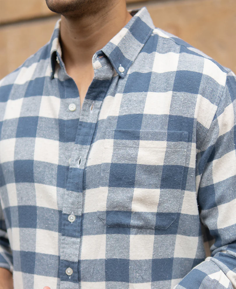Dark Sky Checks Shirt - Image 4