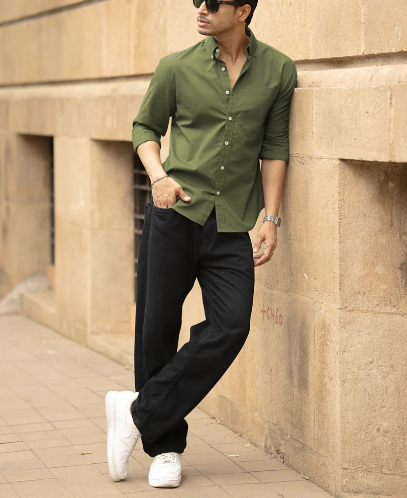 Green Lightweight Shirt - Image 6
