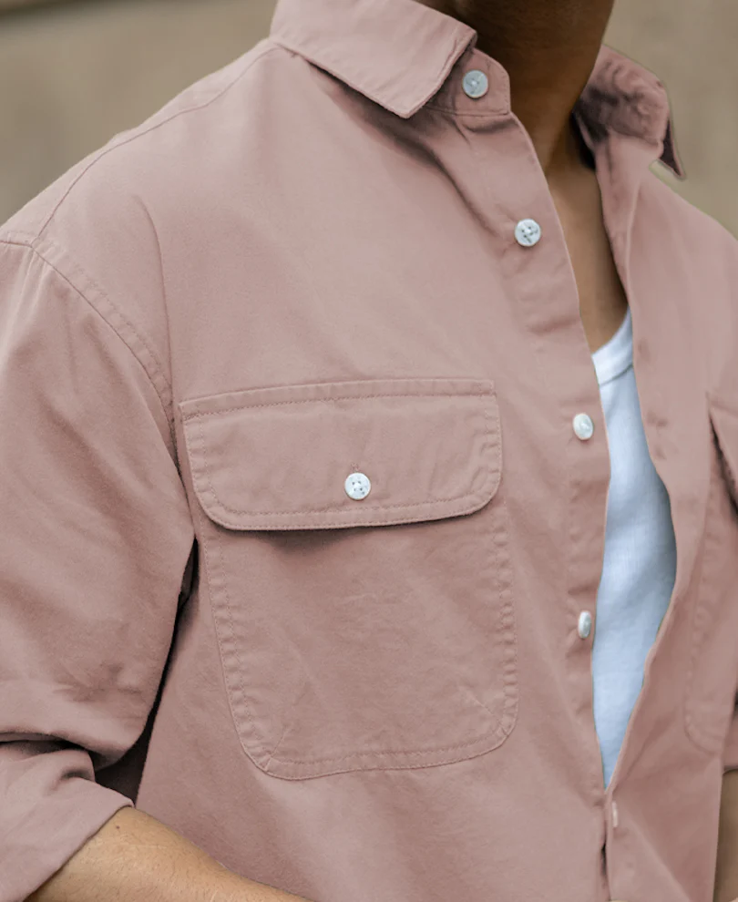 Onion Double Pocket Lightweight Shirt - Image 4