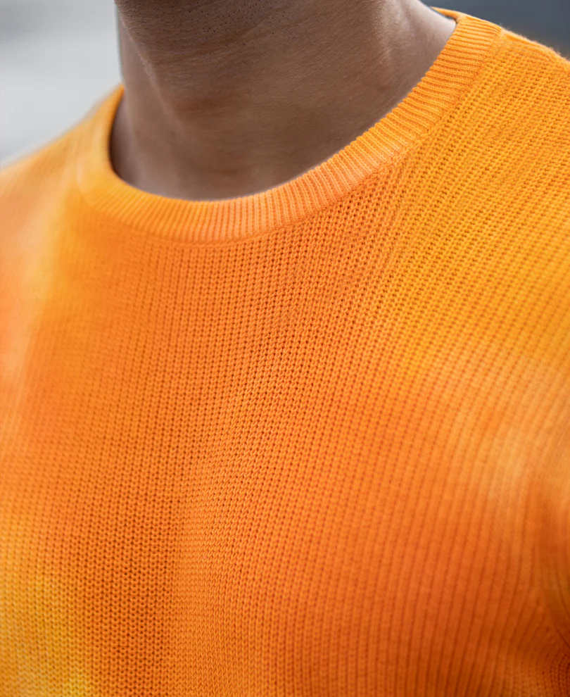 Orange Tie Dye T-Shirt - Image 5