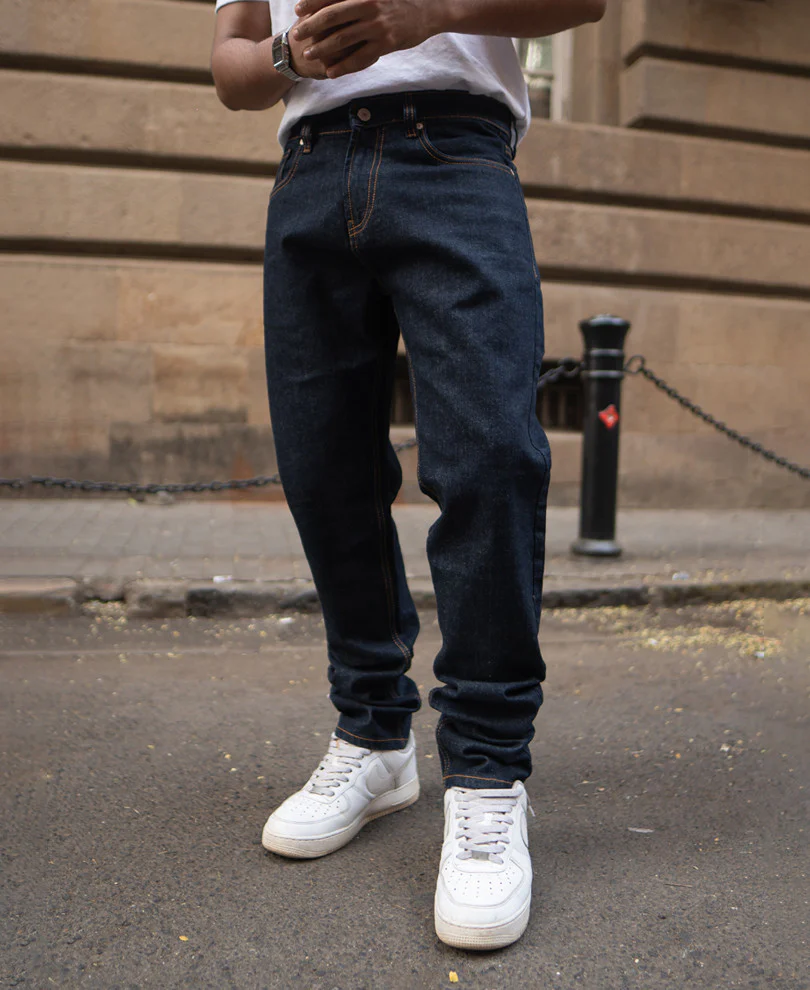 Raw Indigo Regular Fit Denim Jeans - Image 2