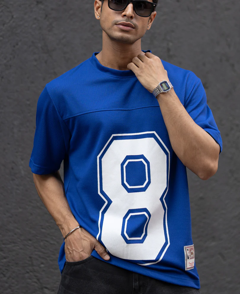 Royal Printed Jersey T-Shirt - Image 2